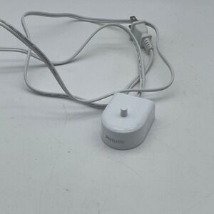 Philips Sonicare HX6100 Electric Toothbrush Charging Base White Charger Cord